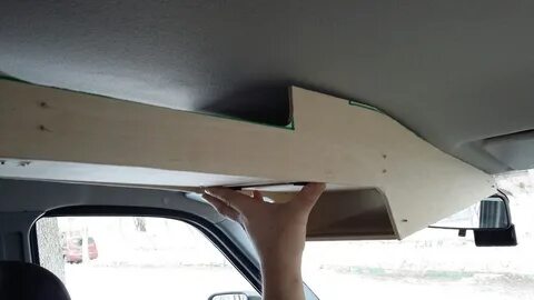 Потолочная консоль нива