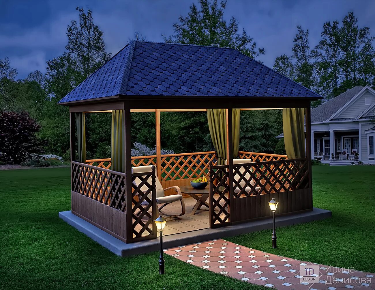 Беседка брусовая Gazebos. Летняя беседка. Красивые беседки для дачи. Беседка визуализация. Беседка огэ