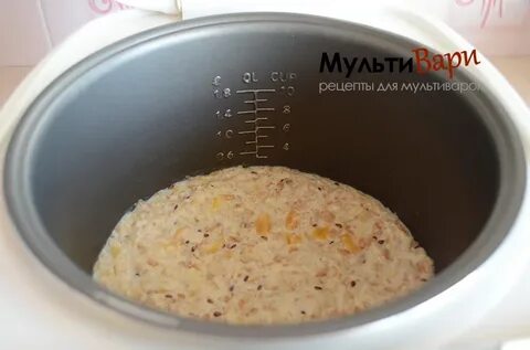Овсяная каша из хлопьев в мультиварке
