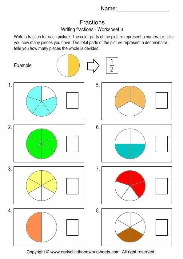 Fractions for kids. Equivalent fractions. Fractions worksheets. Задания на доли. Fraction in math.