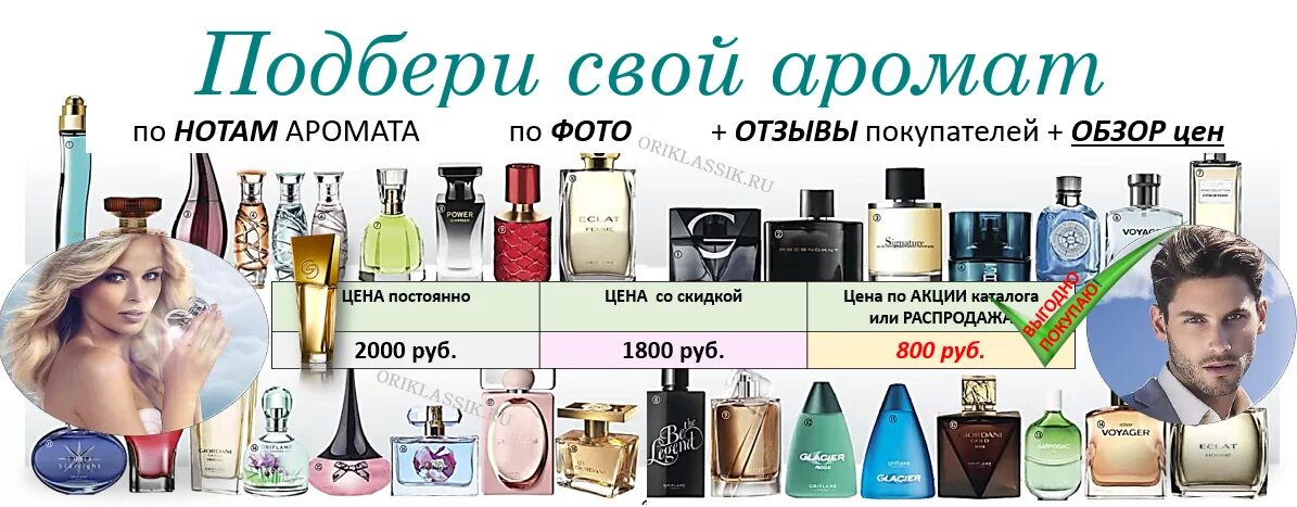 Подобрать запах