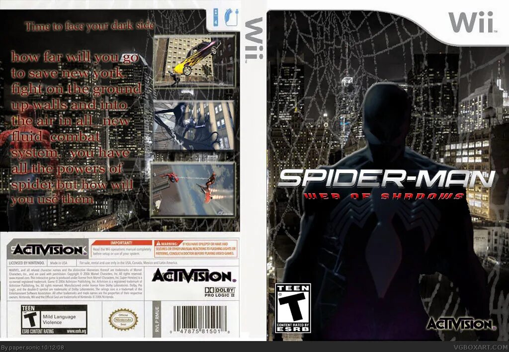 Spider man web of shadows wii. Spider man web of shadows коробка. spider-man: web of shadows box art. web of shadows ps2 обложка.