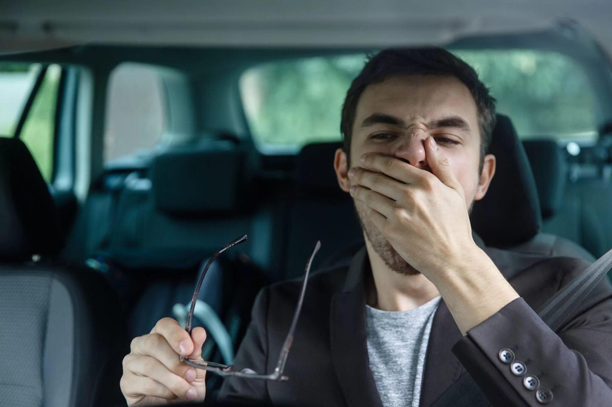 Tired driver