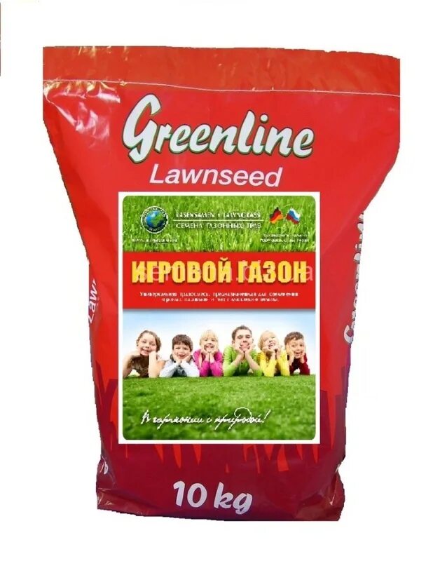 Газонная трава 10 кг. Газонная трава семена 10кг красная упаковка. Универсальный газон 10кг (Германия). Газон Greenline. Семена газона 10кг.