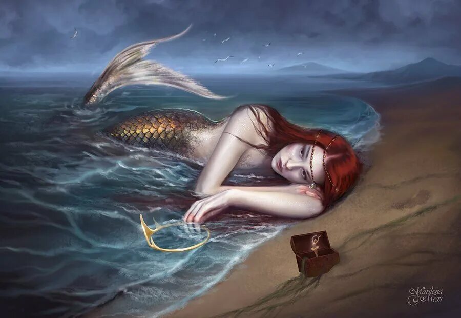 Красивая русалка на берегу. Русалки в живописи. Русалка. Русалочка на берегу. Русалка в таллине.