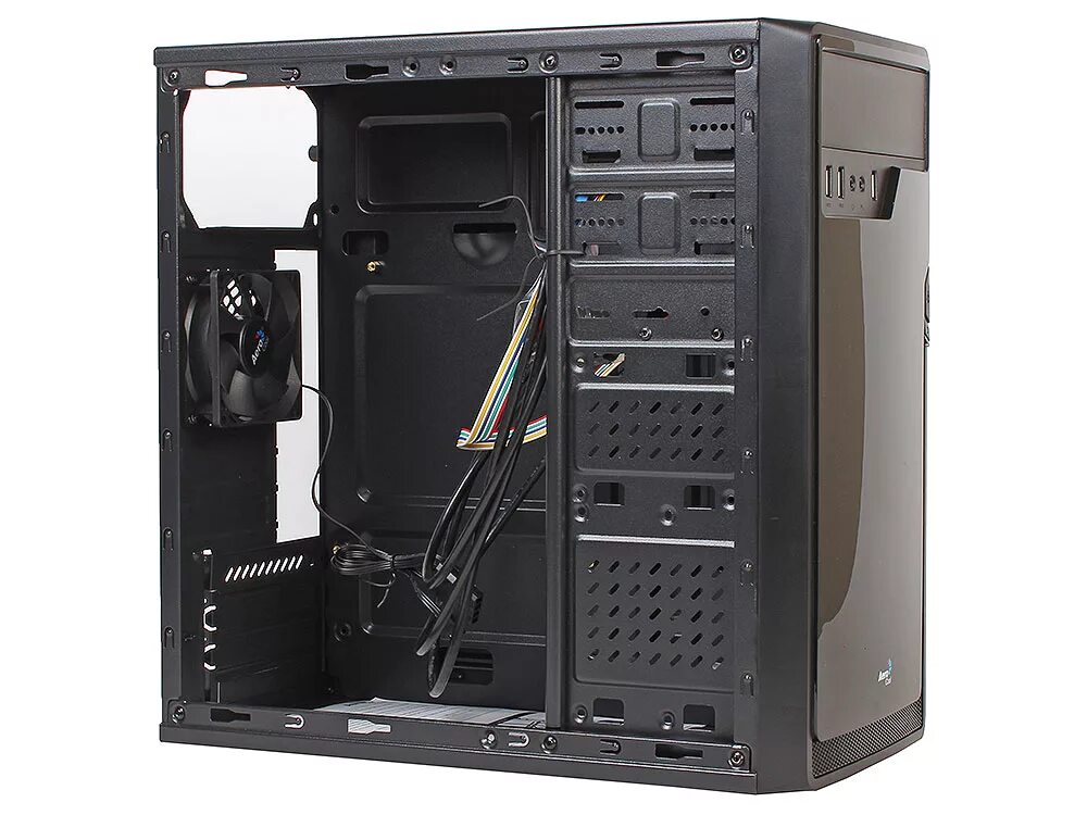 AEROCOOL CS-100 Advance. Корпус AEROCOOL CS-100 Advance. AEROCOOL корпус MICROATX. Корпус AEROCOOL 4713105955460. Купить корпус aerocool