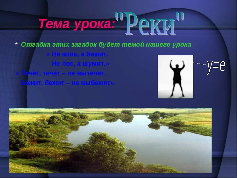 Реки 6 класс презентация