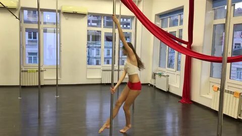 SPORT WITH STESHA  POLE SPORT  RED SHORTS 