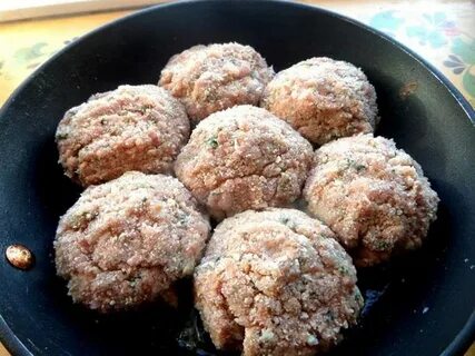Котлеты с картошкой и фаршем на сковороде
