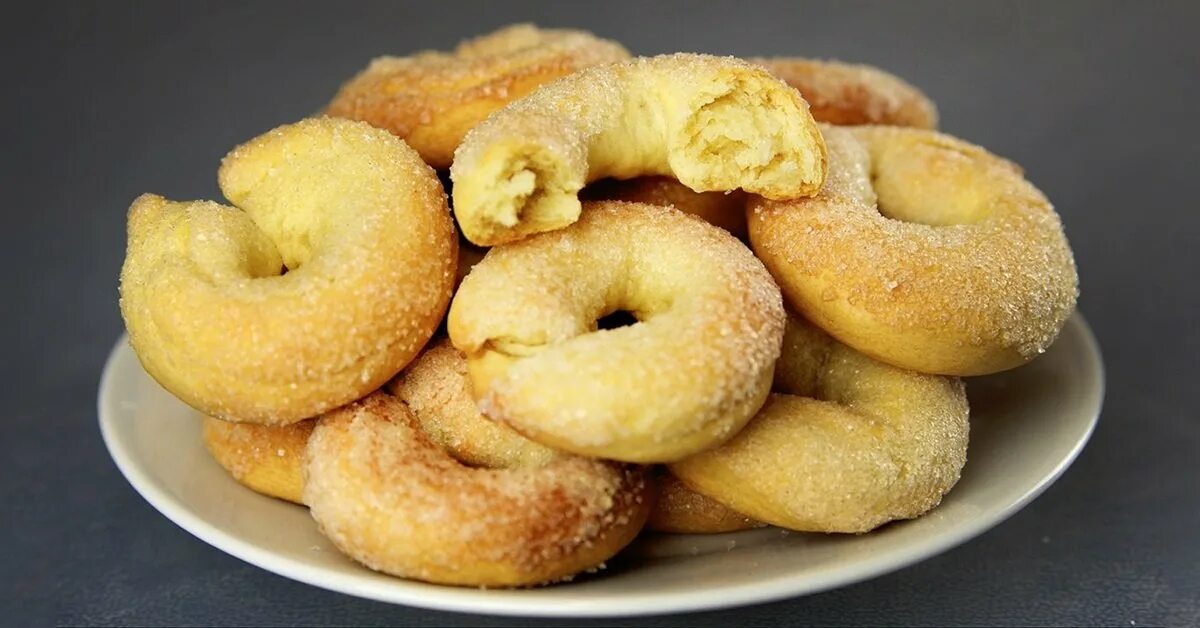 Калачи на сметане как у бабушки