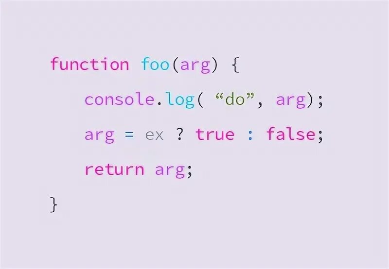 Return args