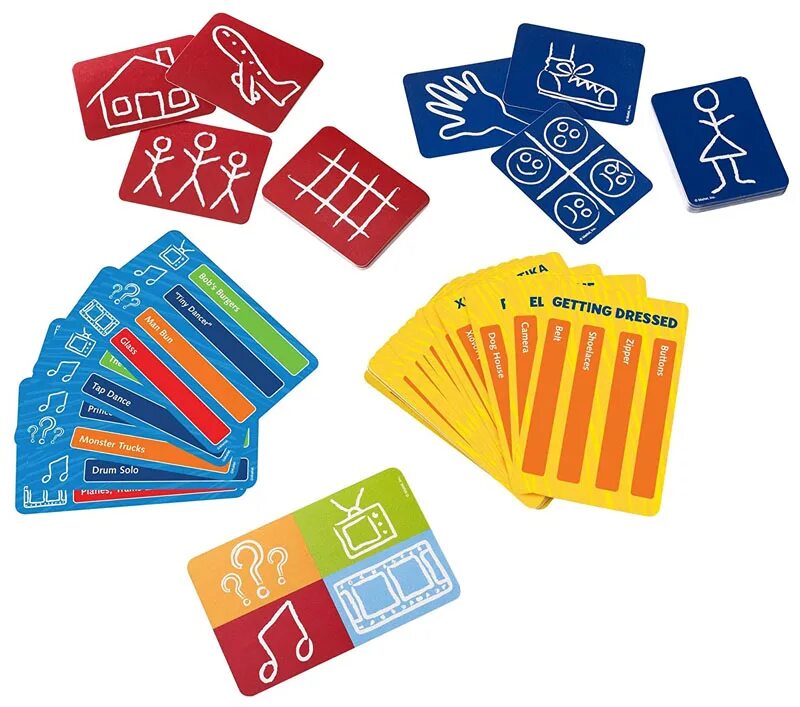 Pictionary air. Pictionary game Cards.