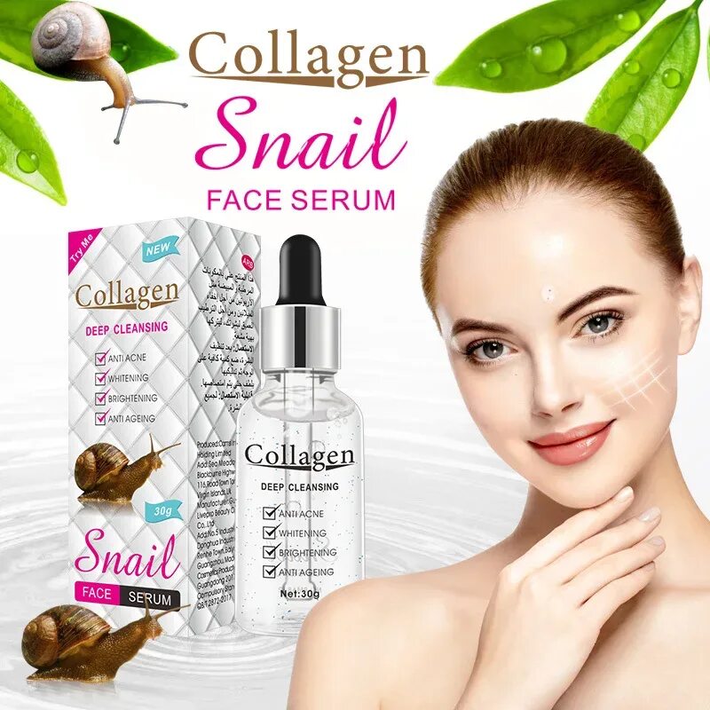 Коллаген улиток. Collagen Deep Cleansing Snail face Serum. Крем Collagen Deep Cleansing Snail. Сыворотка для лица Collagen Snail face Serum. Collagen Deep Cleansing сыворотка с улиткой.