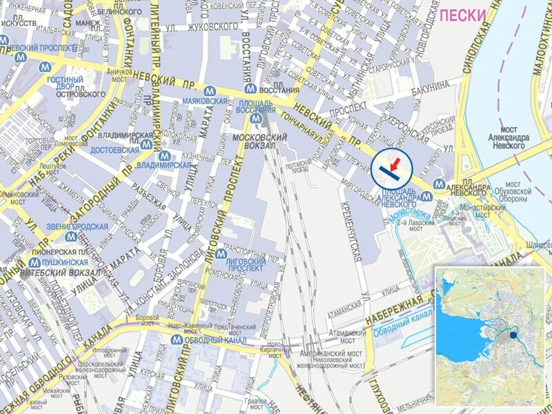 Лиговский 58 на карте. Питер Московский вокзал на карте. Вокзалы Санкт-Петербурга на карте.
