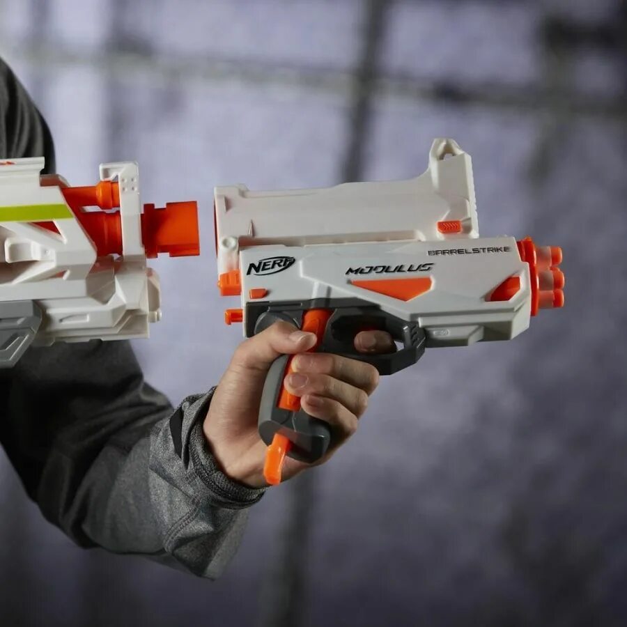 Nerf modulus. Бластер НЕРФ Модулус. Нёрф Модулус аксессуары. Нёрф Модулус Стокшот.