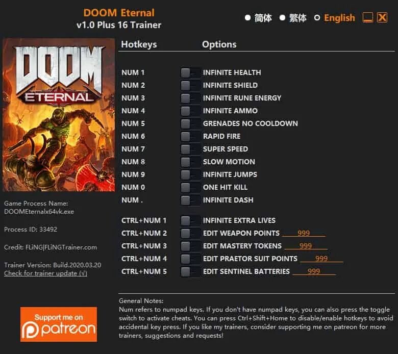 Игру код список. Код игры Doom 1. Doom 2016 трейнер. Тренер для игр.