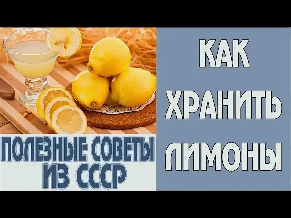 Как надолго сохранить лимоны