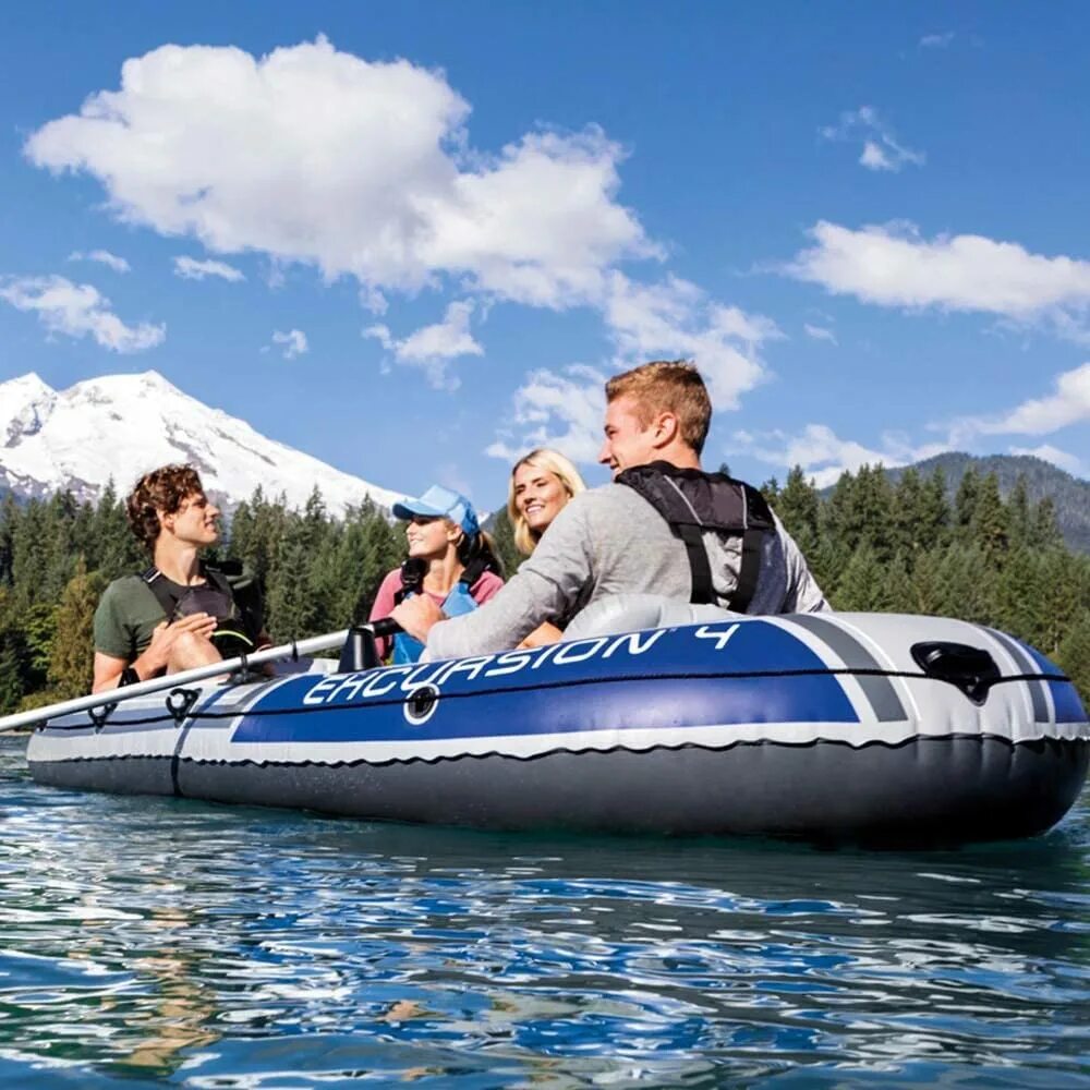 Excursion 4. Надувная лодка excursion 4 set intex 68324. лодка excursion 4. intex excursion 4 set. лодка надувная intex excursion 3.