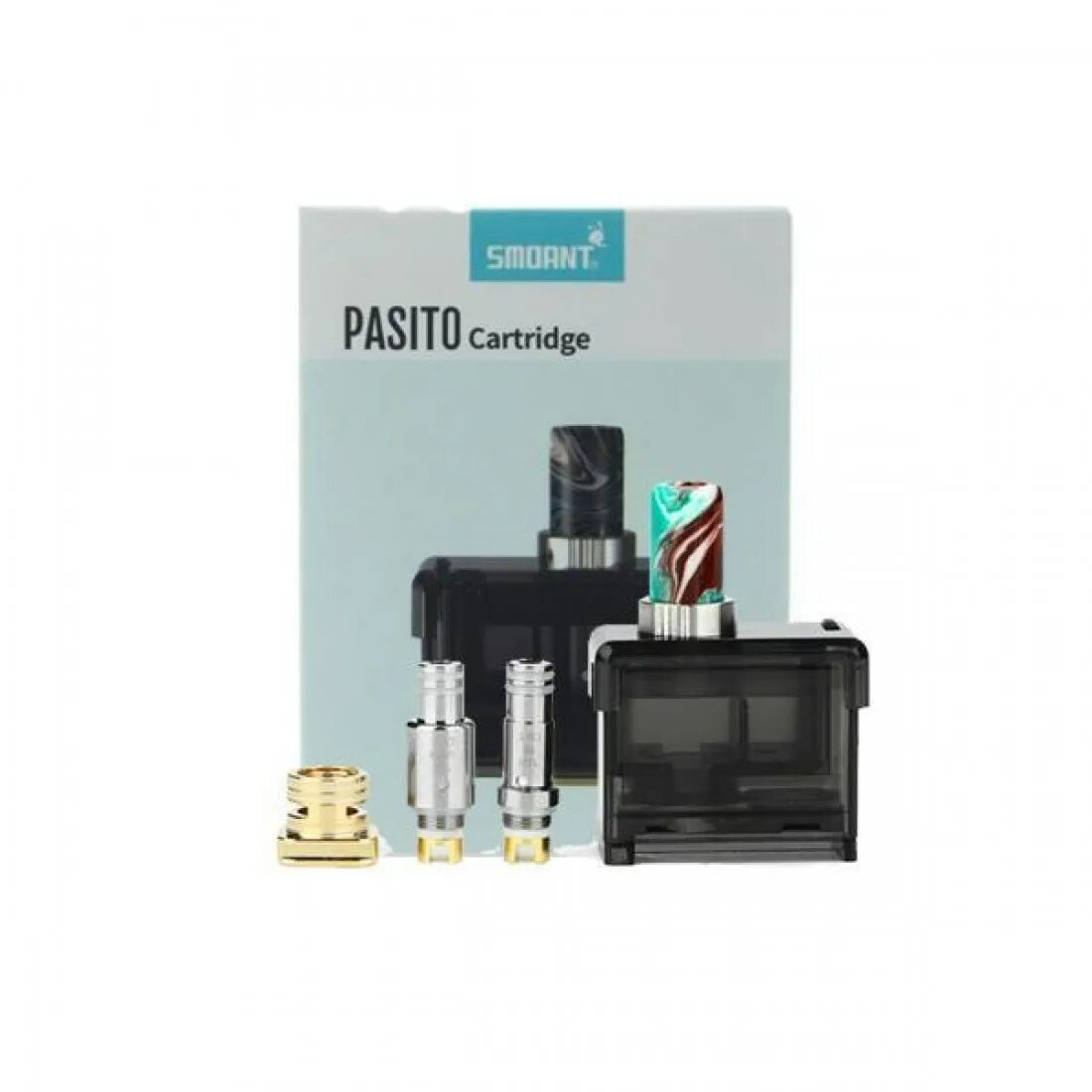 Картридж на пасито 1 с испарителем. Картридж Smoant Pasito 2 pod. Картридж Smoant Pasito pod 3ml. Картридж и 2 испарителя Smoant.