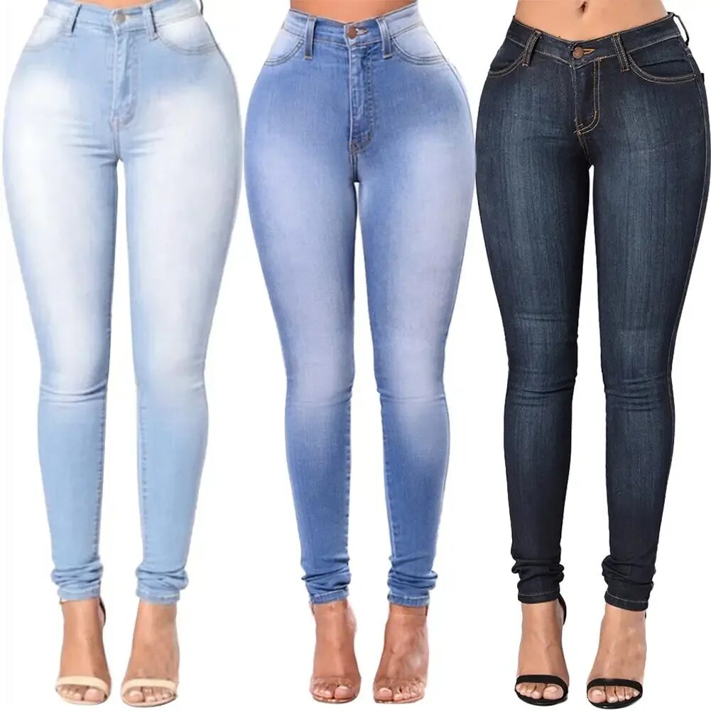 Only Skinny Jeans With Raw Hem ($42) ❤ liked on Polyvore featuring jeans, blue, 