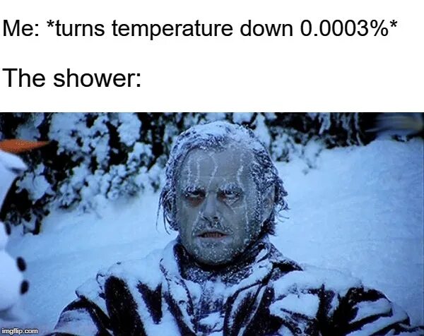 Me is cold