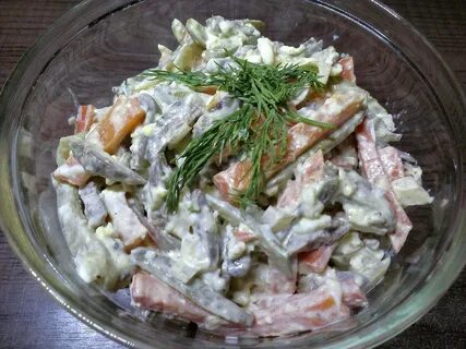 Рецепты вкусного салата с сердцем