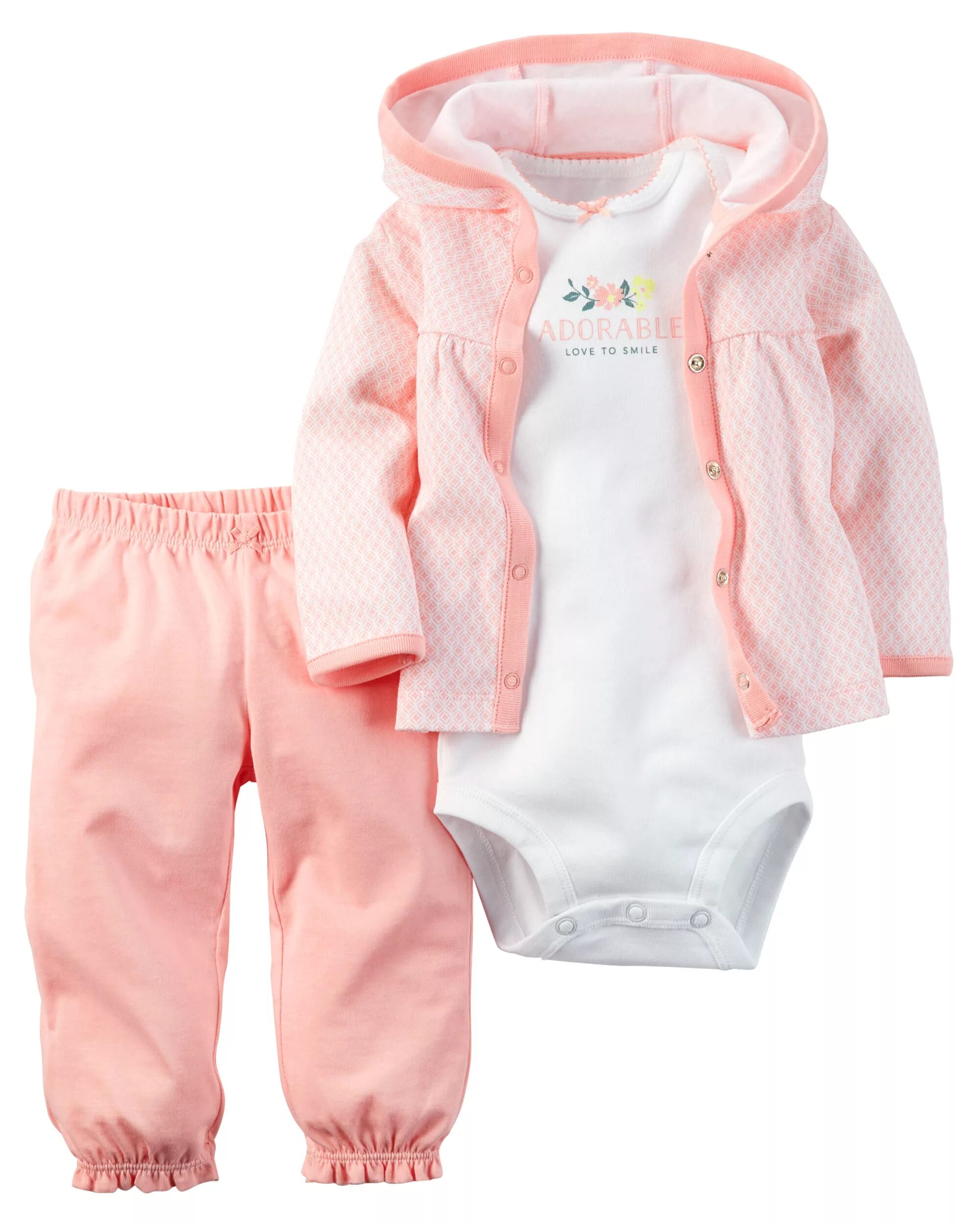 Костюм Carters 1h359510. Одежда для новорожденного. Вещи для новорожденных. Одежда для новорожденных девочек. Ребенку 6 месяцев одежда