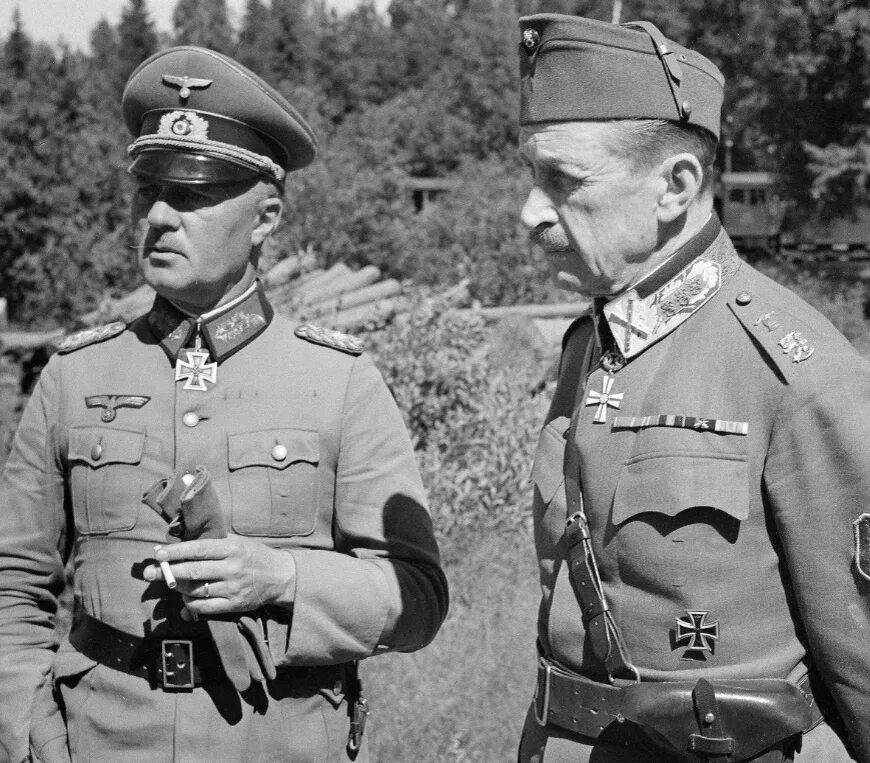 Фашистские маршалы. Финский генерал Маннергейм.