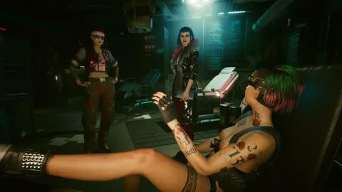 Киберпанк 2077 сцены