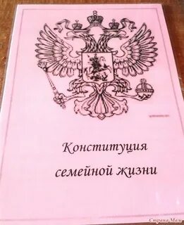 Конституция семейной жизни
