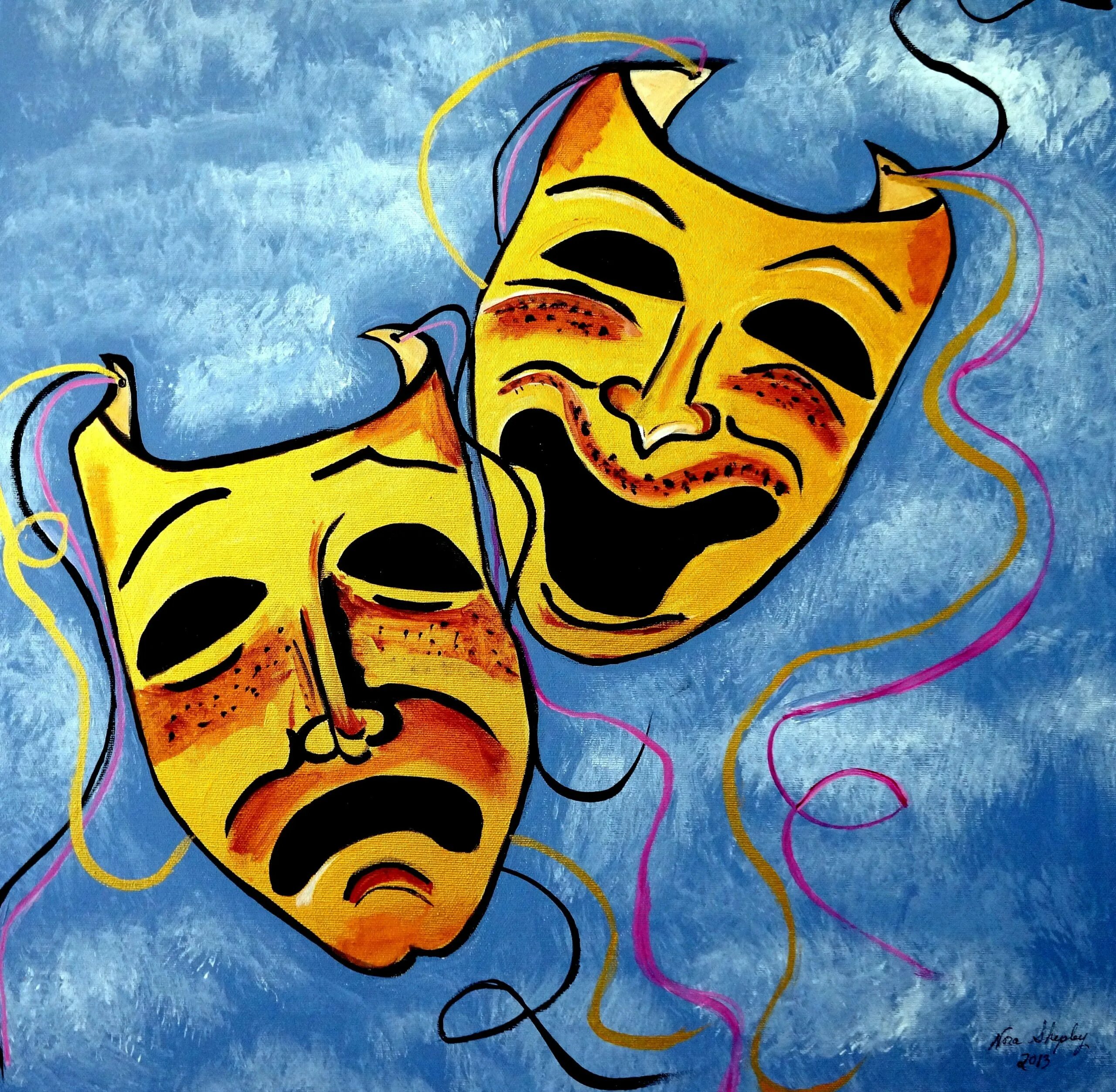 Маски театра рисунок. Театральные маски. Театральные маски комедия и трагедия. Яркие театральные маски. Театральная маска рисунок.