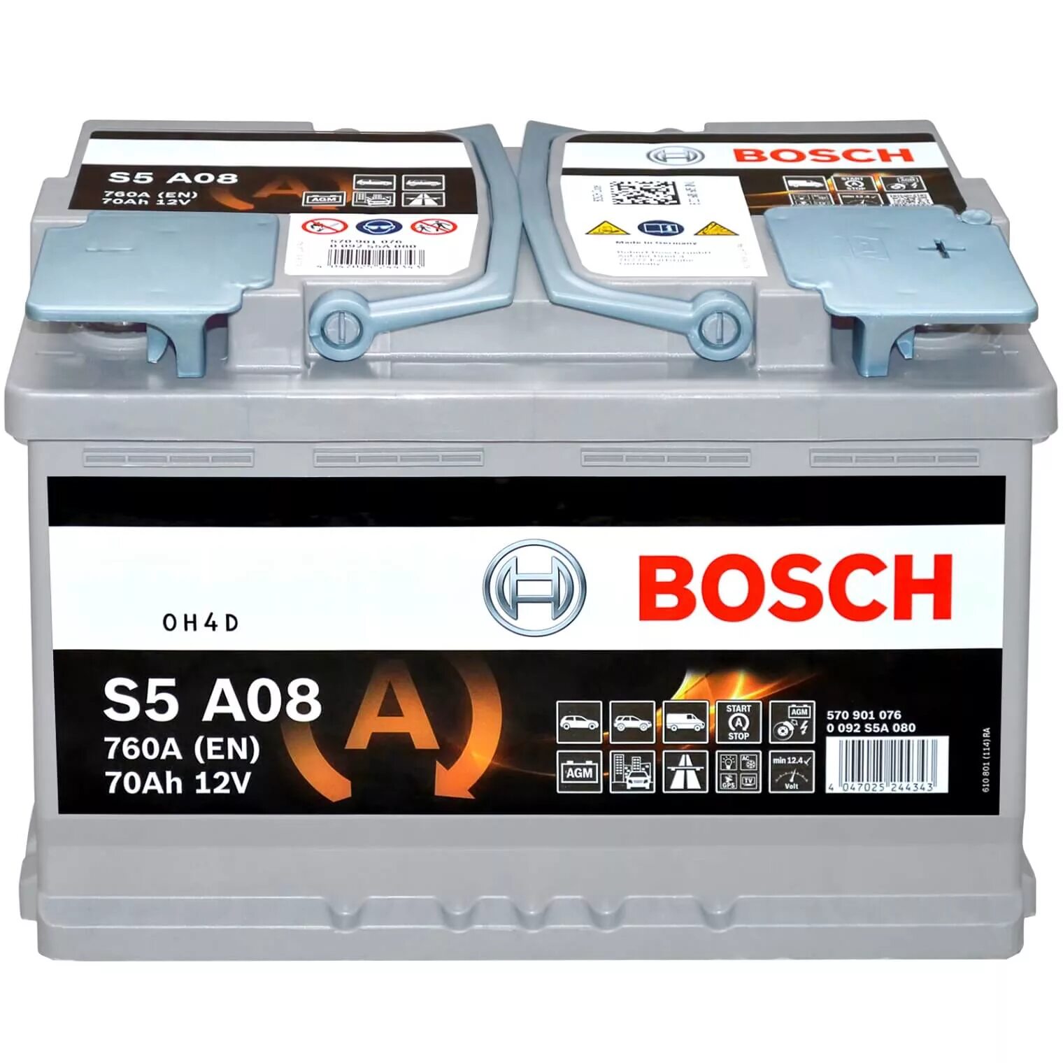 Bosch 0092s5a080 s5 AGM 12v 70ah 760a. Bosch s5 a08 AGM. 0092s5a080 Bosch. Аккумулятор Bosch AGM 80ah. 70ah автомобильный аккумулятор