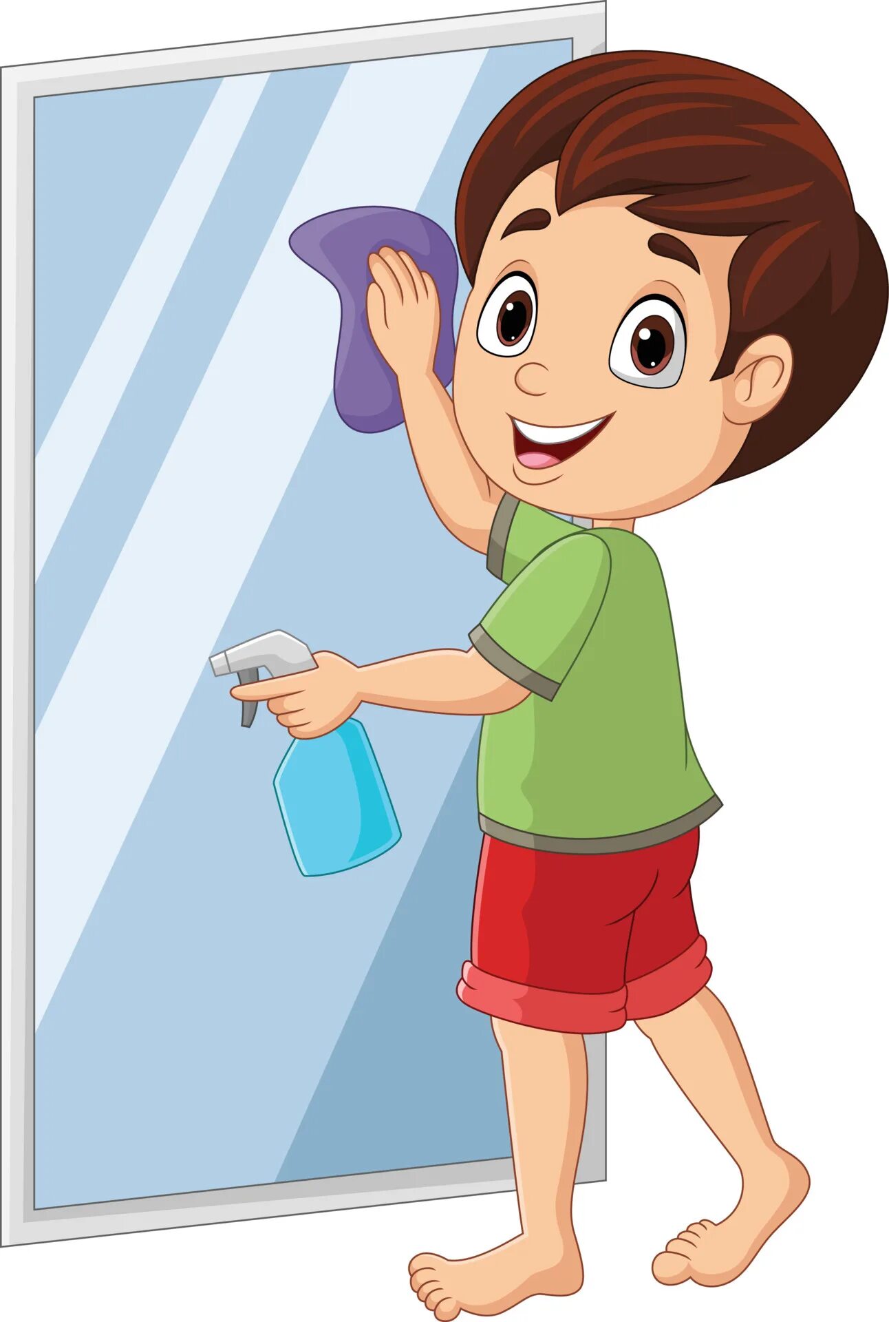 Clean boy