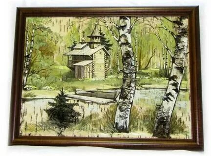 Береста рисунок