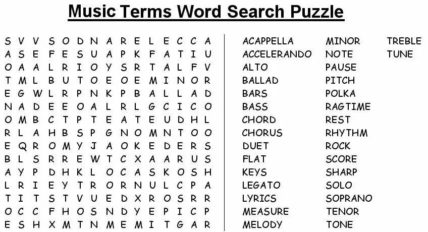Найти слово музыка 1. Wordsearch. Word search Puzzle. Music Wordsearch. Types of Music Wordsearch.