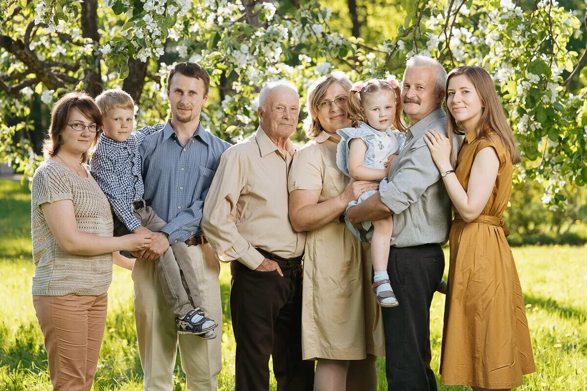 С какими родителями родственниками. Семья несколько поколений. Большая семья. Разные поколения. Семья три поколения.