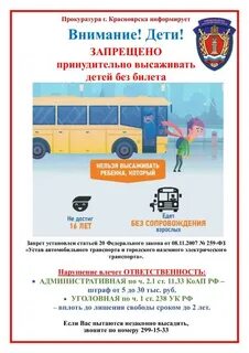 Закон о проезде детей в общественном