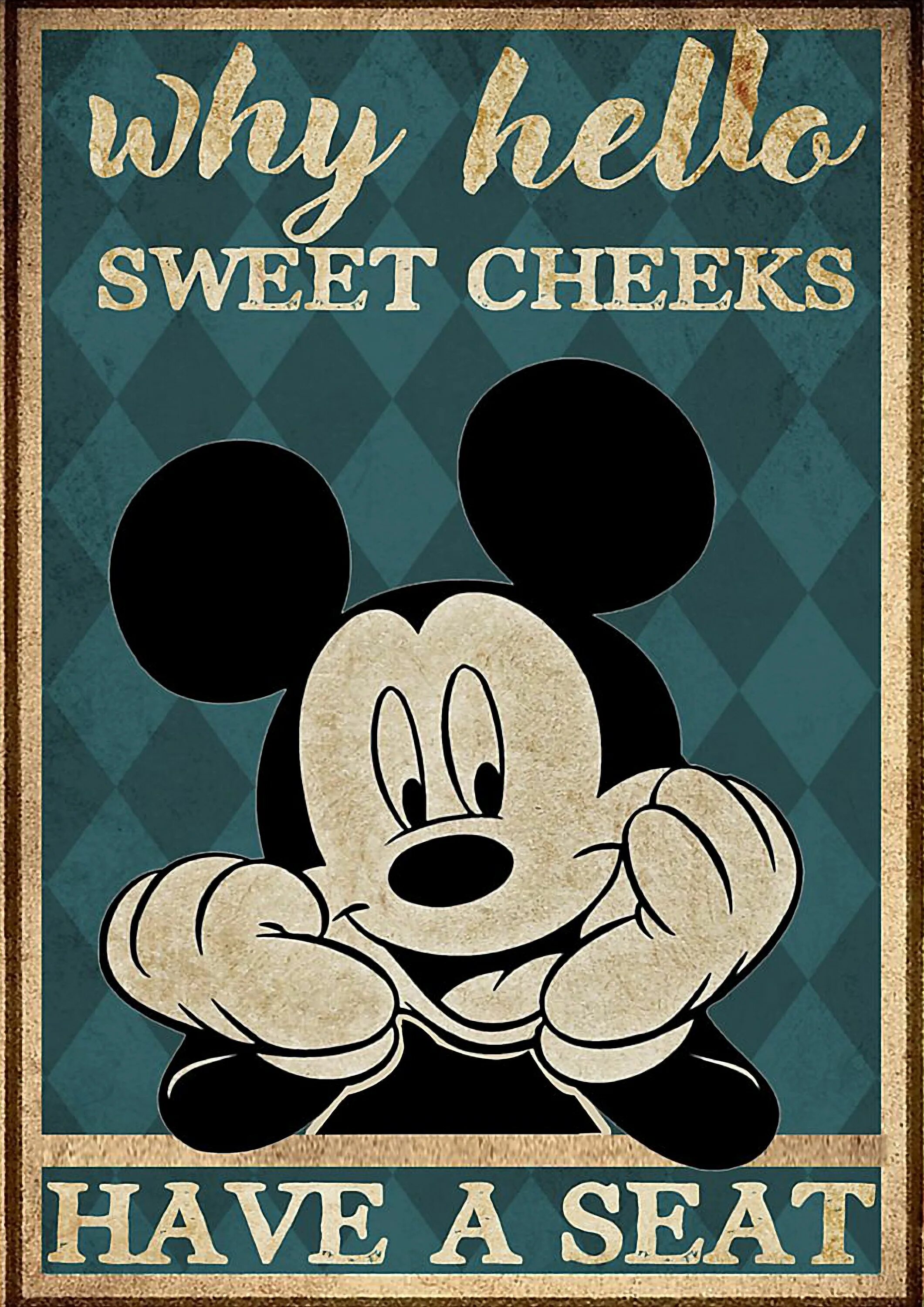 Почему хеллоу. Постер "Микки Маус". Микки Маус плакат. Постер с Микки Маусом. Постер Микки Маус Винтаж.