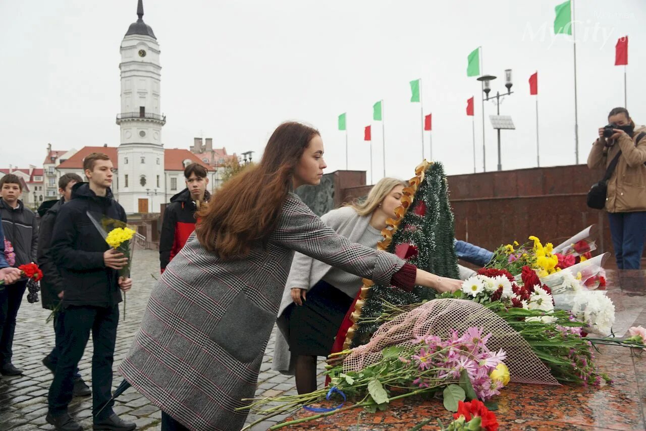 Вахта памяти в Могилеве. Открытие вахты памяти