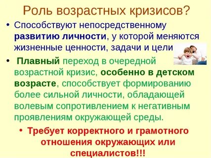 Возрастной роль играть