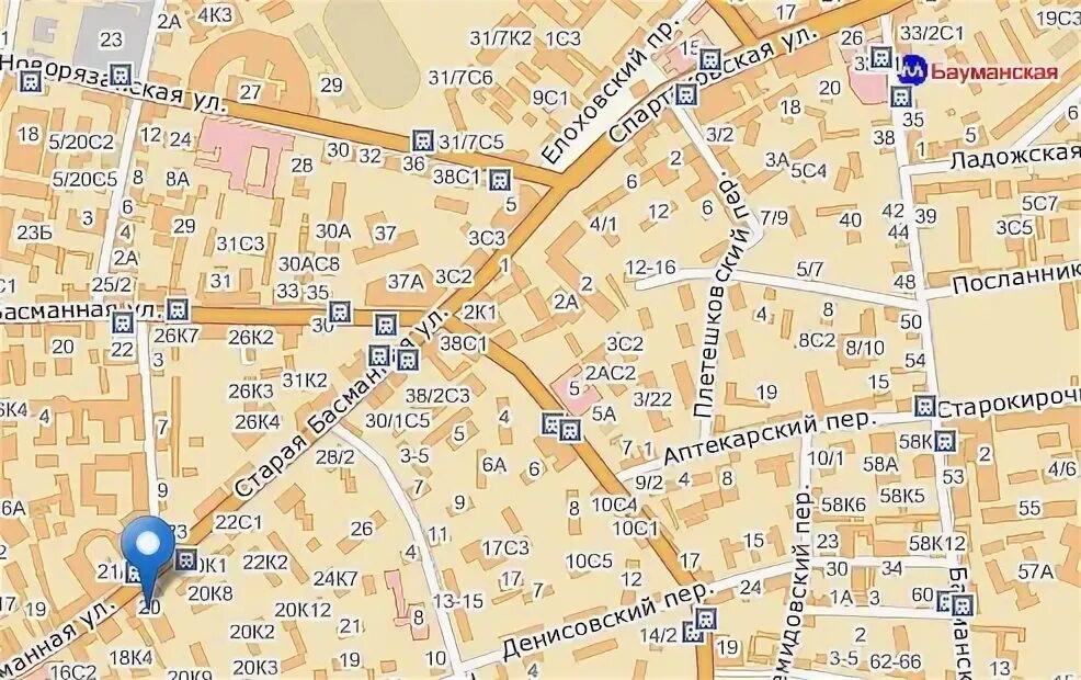 10 стр. Карта москвы басманная улица. Новая басманная 17 на карте. Басманная. Карта москвы басманная улица.
