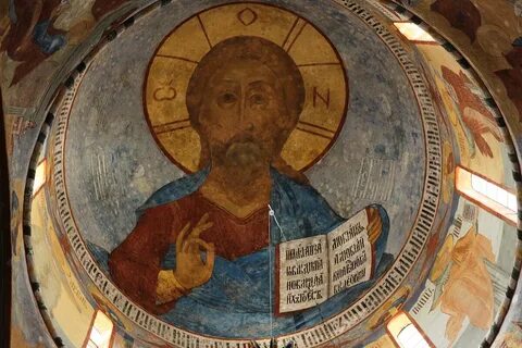 Фреска спас вседержитель