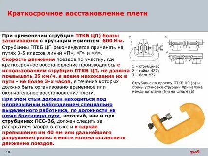 Восстановление плети