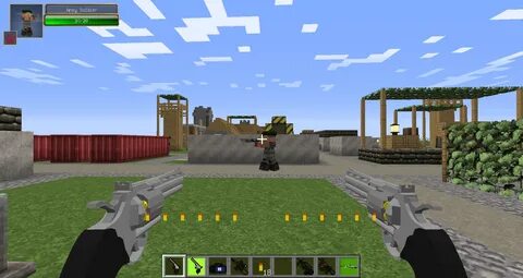 Techguns мод 1.7 10