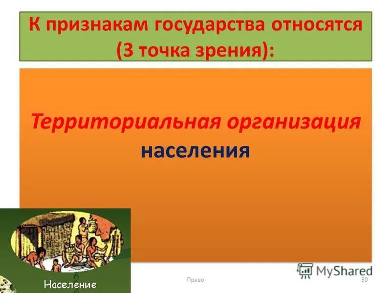 К признаку государства можно отнести