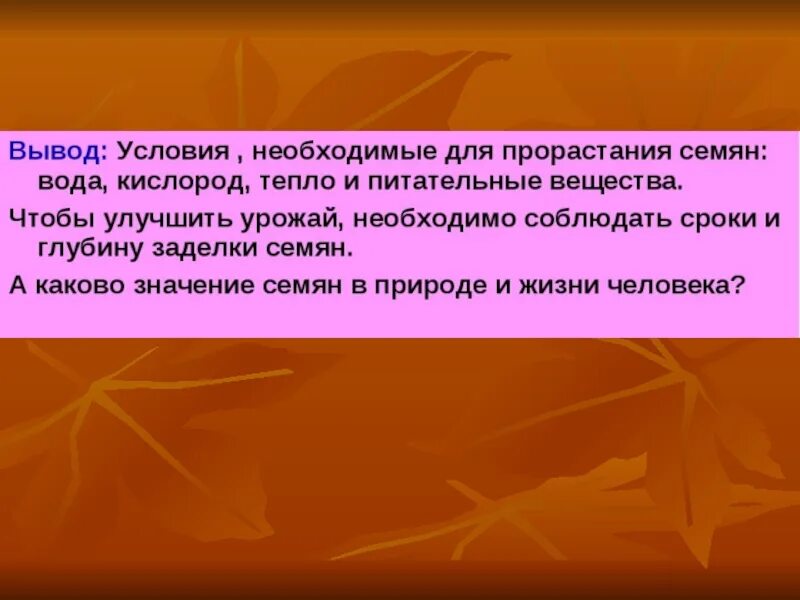 Лабораторная работа условия прорастания семян. Условия прорастания семян вывод. Необходимые условия для прорастания семян вывод. Вывод для прорастания семян необходимы. Условия прорастания семян 6 класс.