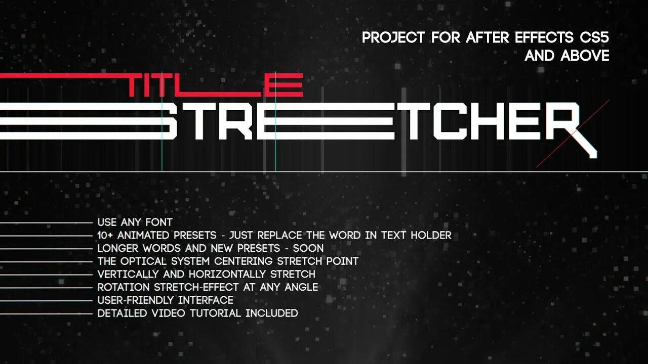 Text stretch. Stretch after Effects. Effect Project. Stretch text. Spatial stretch text.
