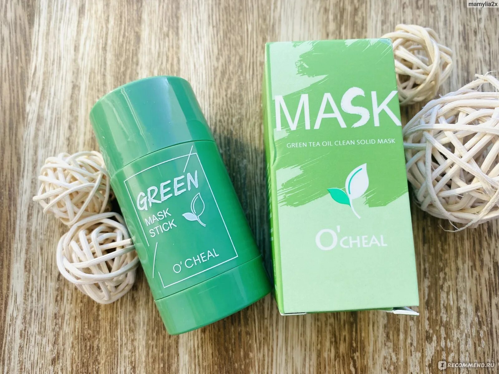 Зеленая маска отзывы. Маска Green o'Cheal. Маска-стик o'Cheal. Глиняная маска стик для лица. Глиняная маска Green Mask в стике..