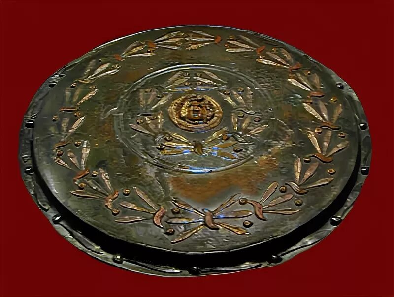 Roman Medallion of 80 Aurei. Тайп щит