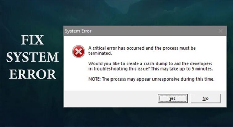 System error s. Системная ошибка. Ошибка critical Error. System Error. Критическая ошибка валорант.